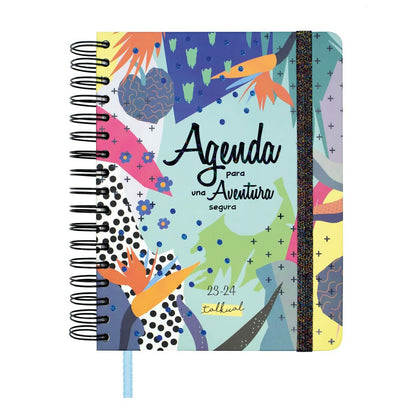 Agenda Finocam Talkual Aventura 2023-2024 Escolar 15,5 x 21,7 cm Multicolor Cuarto