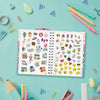 Agenda Finocam Talkual Aventura Escolar 2023-2024 Multicolor 1/8 12 x 16,9 cm