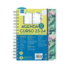 Agenda Finocam Tropic 2023-2024 Docente 15,5 x 21,2 cm Multicolor Cuarto