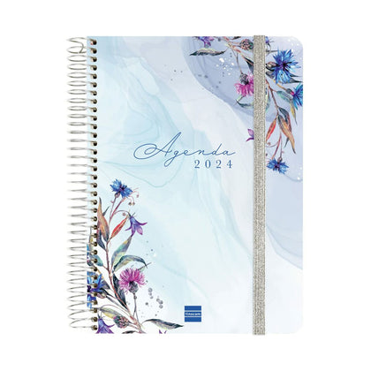 Agenda Finocam Cloe Azul 2023-2024 15,5 x 21,2 cm