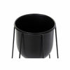 Macetero DKD Home Decor Negro Metal (33 x 33 x 61 cm)