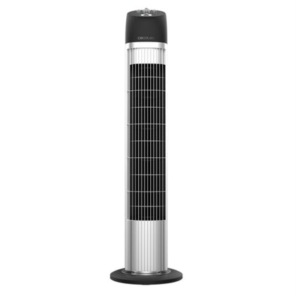 Ventilador Torre Cecotec EnergySilence 850 Skyline 45 W Plateado Negro