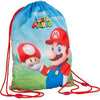 Bolsa Mochila con Cuerdas Super Mario Rojo (40 x 29 cm)