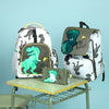 Mochila Escolar Jurassic Park Verde (32 x 15 x 42 cm)