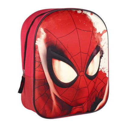 Mochila Escolar Spider-Man Rojo 25 x 31 x 10 cm