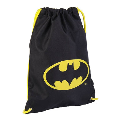 Mochila Saco Infantil Batman Negro 29 x 40 x 1 cm