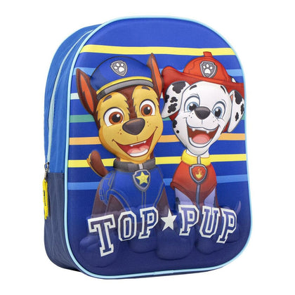 Mochila Escolar The Paw Patrol Azul (25 x 31 x 10 cm)