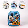 Mochila Escolar Mickey Mouse Azul 25 x 31 x 10 cm