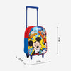 Mochila Escolar con Ruedas Mickey Mouse Rojo 22 x 10 x 29 cm