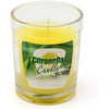 Repelente de mosquitos Vela Transparente Cristal Citronela 50 g ø 6 x 5 cm