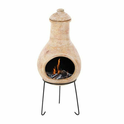 Chimenea de Encendido para Barbacoa Terracota