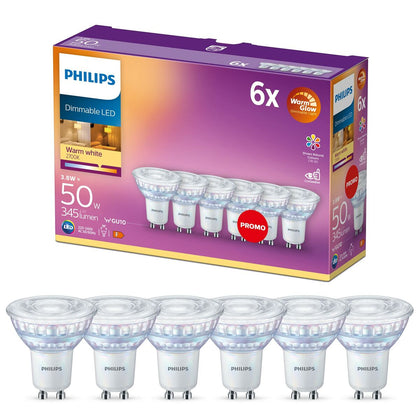 Bombilla LED Philips GU10 (Reacondicionado A+)