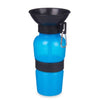 Botella Bebedero de Agua para Perros Azul Negro Metal Plástico 500 ml (12 Unidades)