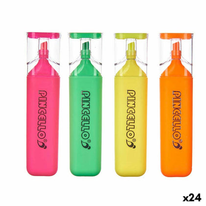 Set de Marcadores Fluorescentes Multicolor (24 Unidades)