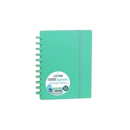 Cuaderno Carchivo Ingeniox Verde A4 100 Hojas