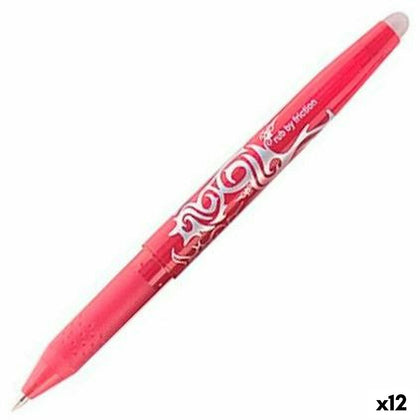 Bolígrafo Pilot Frixion Ball Tinta borrable Rojo 0,4 mm 12 Unidades