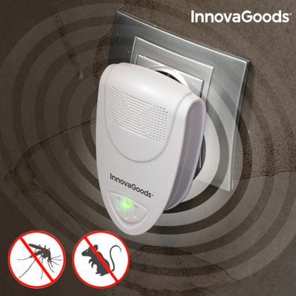 Ahuyentador Ultrasónico de Insectos y Roedores Mini InnovaGoods (Reacondicionado A+)