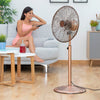 Ventilador de Pie Copper Retro InnovaGoods Ø 40 cm 55W (Reacondicionado C)