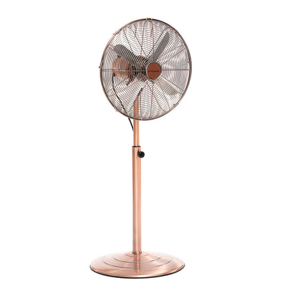 Ventilador de Pie Copper Retro InnovaGoods Ø 40 cm 55W (Reacondicionado C)