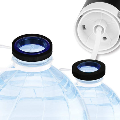 KROWN - Dispensador Agua para garrafas, Bomba Dispensador de Agua Manual,  Dosificador Agua garrafas Compatible con Botellas de 2 - 5 litros | para