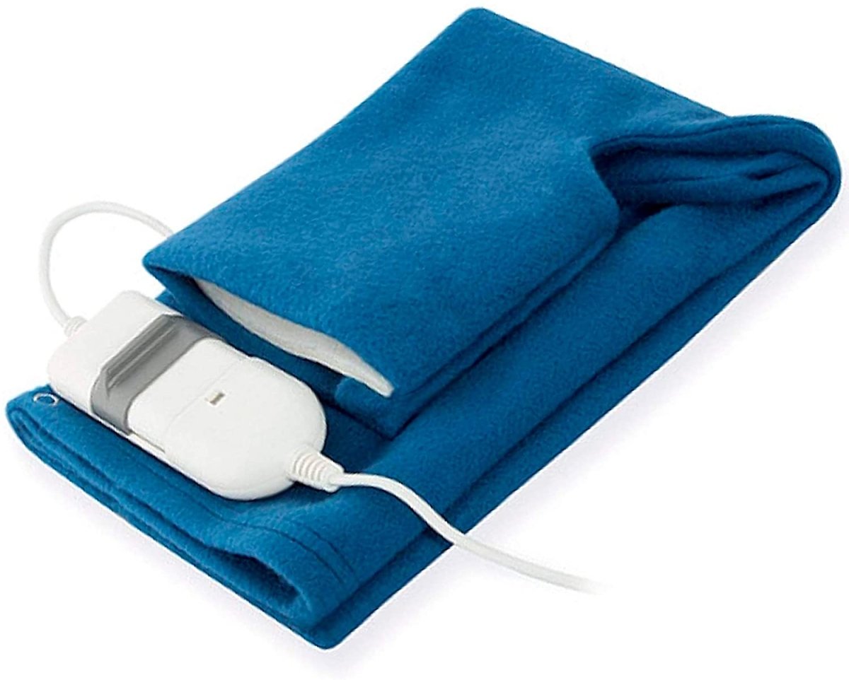 Almohadilla eléctrica Térmica para la Espalda y Cuello - Calentamiento Rápido con 3 Niveles de Temperatura – Lavable