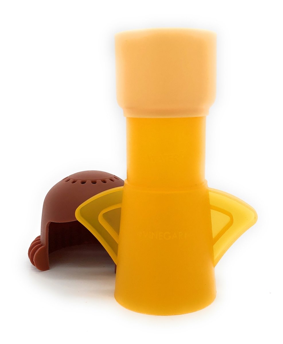 Angry Mama Limpiador de Microondas - Limpiador de Vapor de Acción Rápida Desinfecta sin detergente - Amarillo