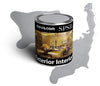 Bote de pintura alquídica esmalte interior exterior color Aluminio - 125ml, mod.8708 - movilcom.com