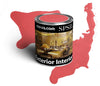 Bote de pintura alquídica esmalte interior exterior color Naranja - 375ml, mod.8777 - movilcom.com