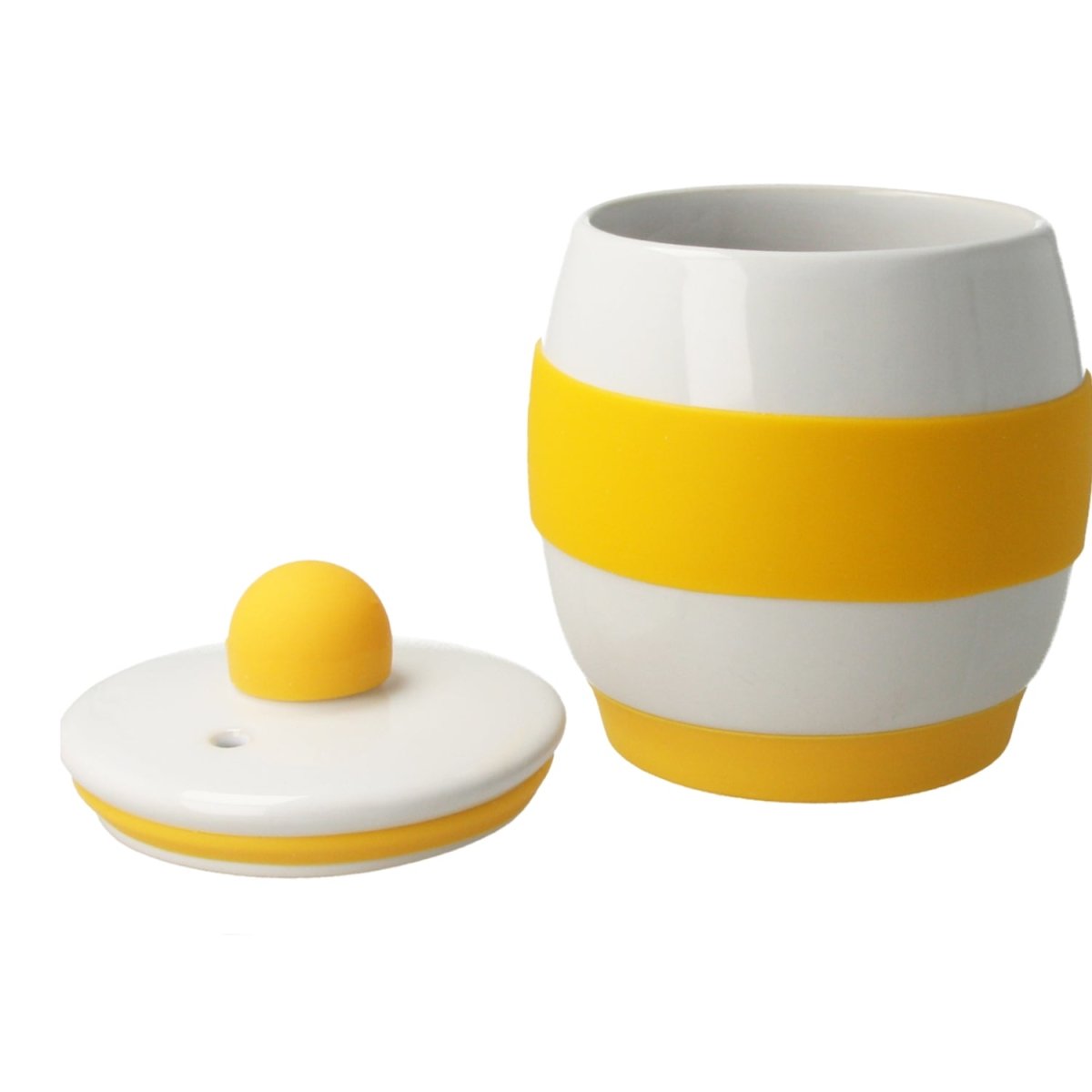Cuece Huevos microondas cerámica - Egg Poacher - Estuche Vapor Huevos microondas - Blanco - movilcom.com