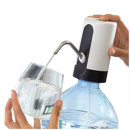 Dispensador de agua universal para garrafas estándar de 2,5 - 5 - 6,5 - 8 -  10 litros, grifo para botellas, barriles, bomba manu
