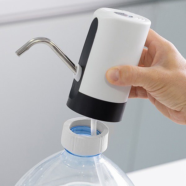 Dispensador de Agua para Garrafas – Dosificador de Agua para garrafas –  Bomba de Agua con Carga USB extraíble – Grifo Garrafa Agua - Kaleki.  (Blanco) : .es: Hogar y cocina