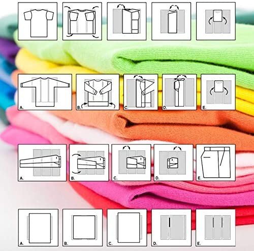 MovilCom® Doblador de Ropa, doblador de Camisas, Tabla para Doblar Camisas,  Laundry Folder Negro: .es: Hogar –