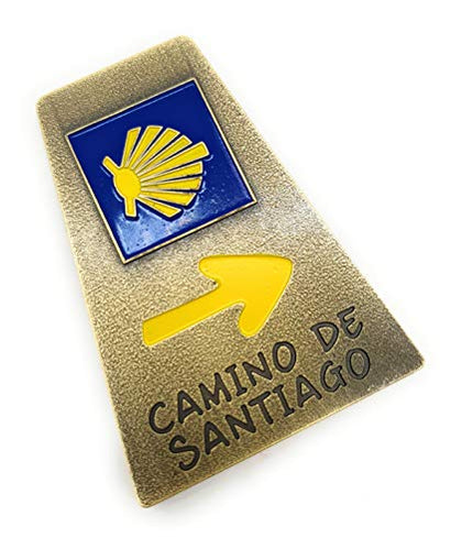 Imán Nevera - Figuras magnéticas - Imanes Nevera Personalizados de Camino de Santiago - Diseño Exclusivo Recuerdo de España (Mod.002) - movilcom.com