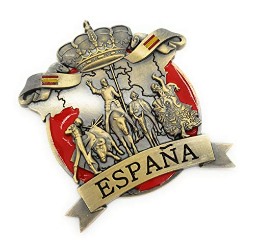 Imán Nevera - Figuras magnéticas - Imanes Nevera Personalizados de España - Diseño Exclusivo Recuerdo de España (Mod.002) - movilcom.com