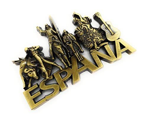 Imán Nevera - Figuras magnéticas - Imanes Nevera Personalizados de España - Diseño Exclusivo Recuerdo de España (Mod.005) - movilcom.com
