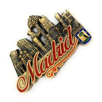 Imán Nevera - Figuras magnéticas - Imanes Nevera Personalizados de Madrid - Diseño Exclusivo Recuerdo de España (Mod.003) - movilcom.com
