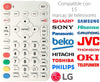 Mando Universal TV 15 Marcas - Control Remoto Botones extragrandes XL para Personas Mayores - Botones para Netflix y Youtube - movilcom.com