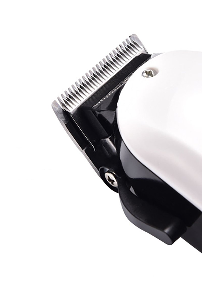 Maquina cortar pelo profesional hombre - Recortadora de barba con palanca ajustable - Cortapelo color blanco (MOD.CT301) - movilcom.com