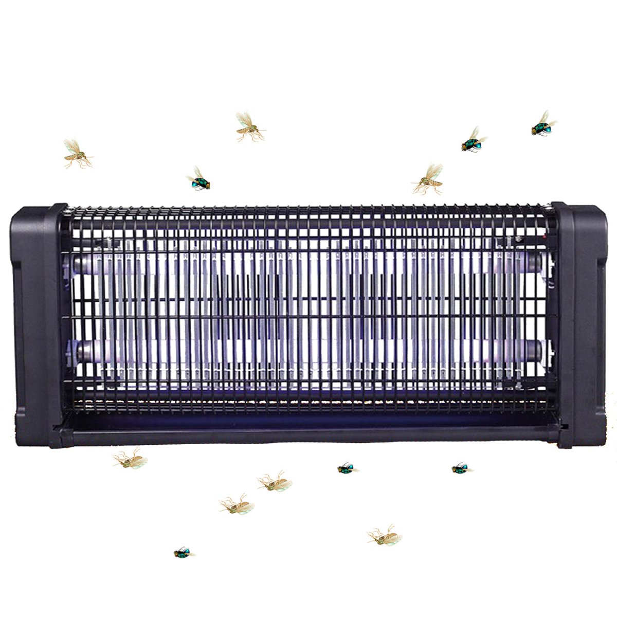 Mata Insectos eléctrico con lámpara Ultravioleta de Gran Poder de atracción Mata Mosquitos eléctrico Profesional 30W - movilcom.com