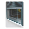 Mosquitera marco extensible para ventanas y persianas antracita - 50 x 75-142cm