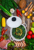 Olla Vapor microondas - Cocina al Vapor - Fácil, rápido y Saludable