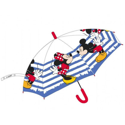 Paraguas Minnie Mickey Mouse Disney - Paraguas Infantil Niño Niña - 48,5cm