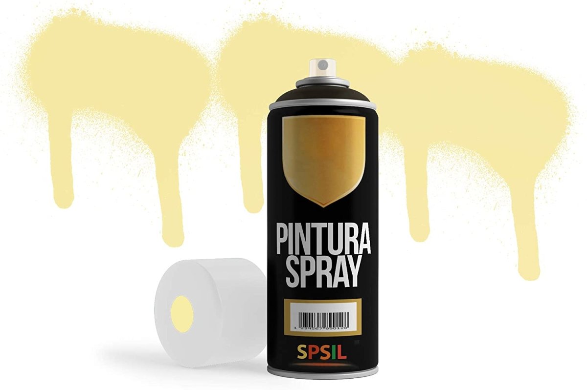 Pintura en spray color Amarillo claro - 200ml, mod.8603 - movilcom.com