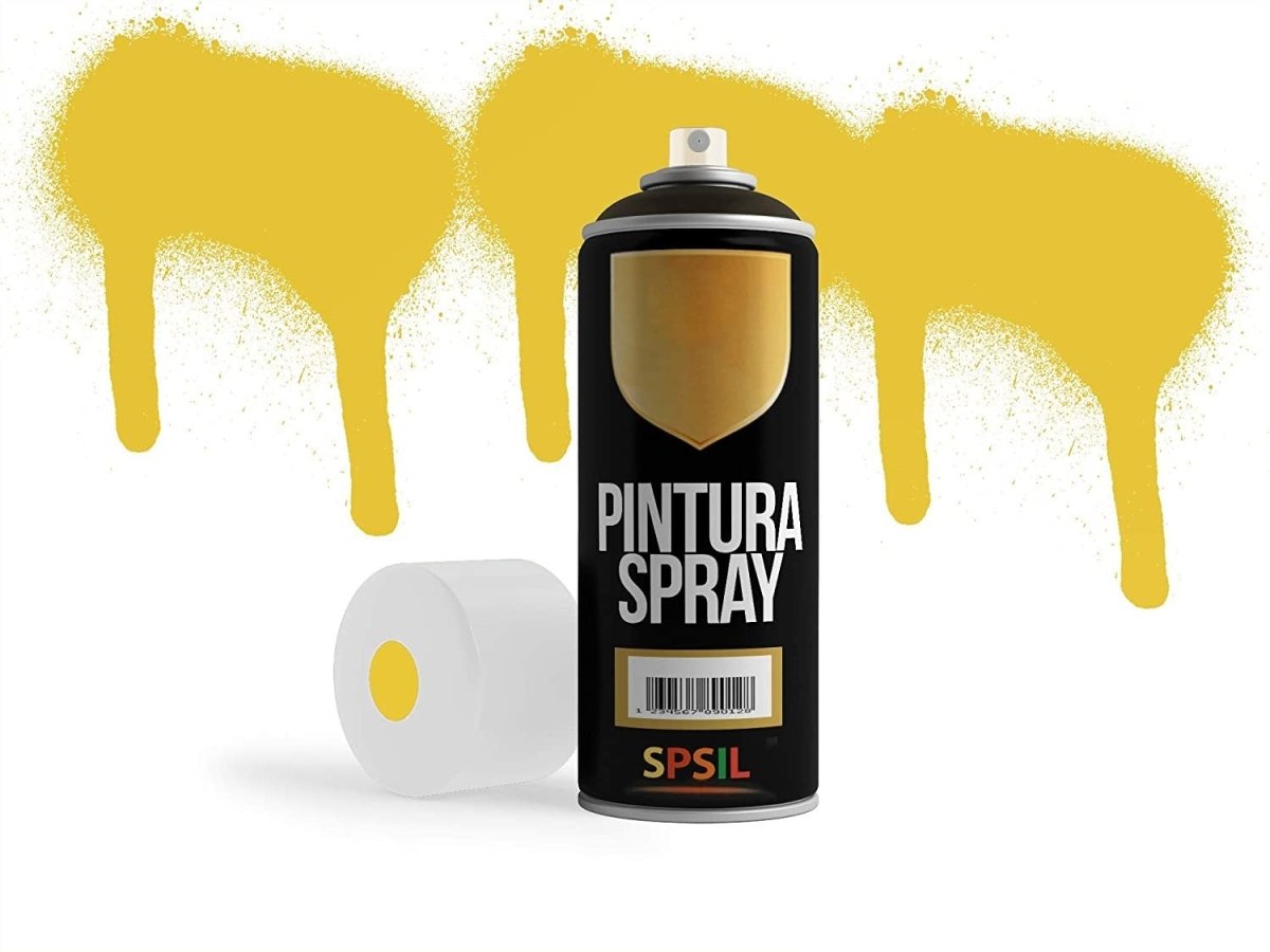 Pintura en spray color Amarillo limón - 400ml, mod.8504 - movilcom.com