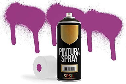 Pintura en spray color Púrpura - 400ml, mod.8521 - movilcom.com