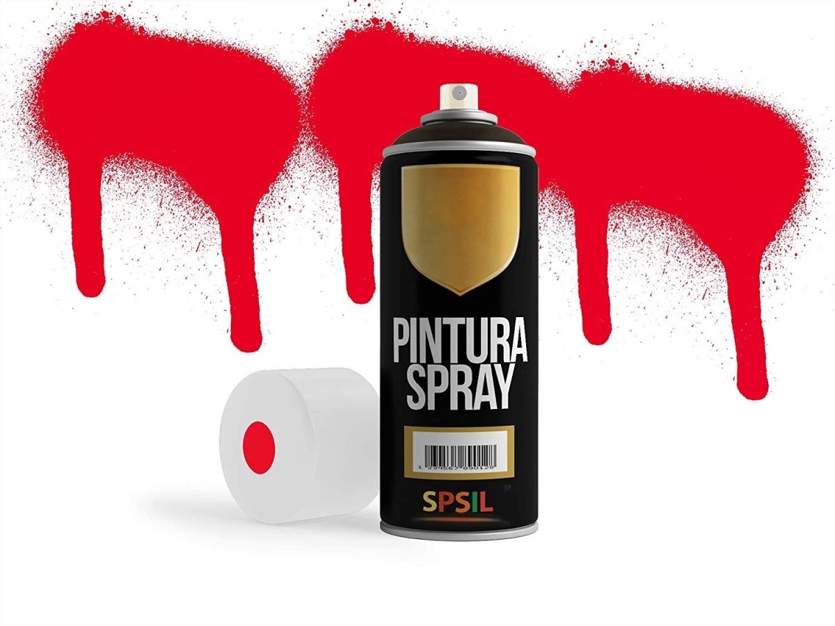 Pintura en spray color Rojo - 400ml, mod.8580 - movilcom.com