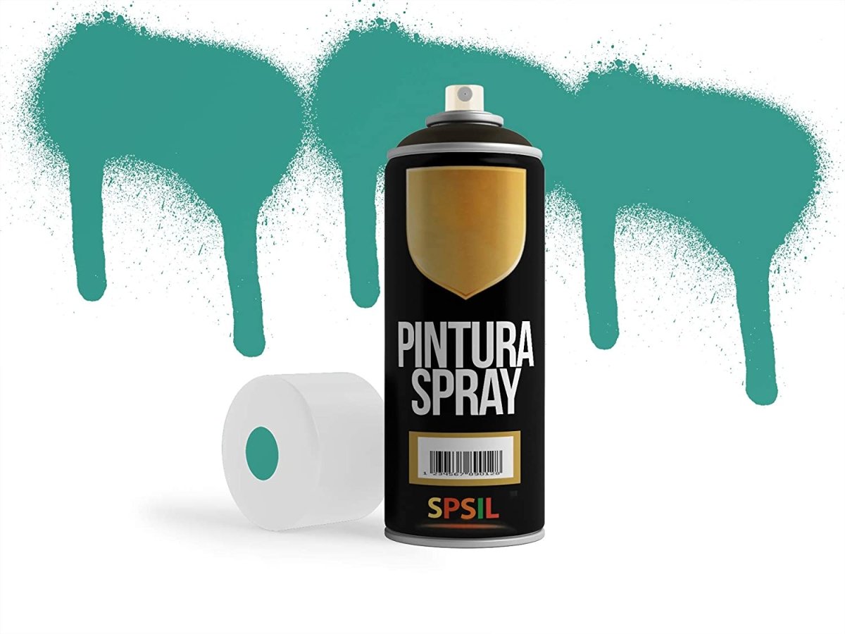 Pintura en spray color Turquesa - 400ml, mod.8533 - movilcom.com