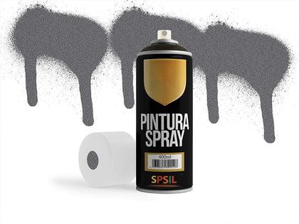 Pintura en spray metalizada Cromo Plata - 400ml, mod.8598 - movilcom.com