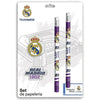 Real Madrid Set 2 lápices y 2 Gomas de borrar - movilcom.com