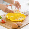 Recipiente microondas, cuece Huevos Especial para Tortilla microondas - Cocinar Huevos Microondas - Tortilla Francesa microondas - BPA Free - Amarillo - movilcom.com